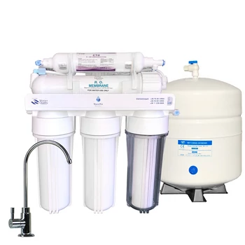 BlueClear-RO-100 fordított ozmózis elvű háztartási víztisztító berendezés csapteleppel