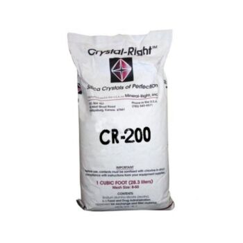 Crystal Right CR200 lágyító,ammónia-,vas-, mangáncsökkentő 28,3 liter/zsák
