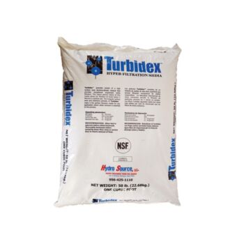 Turbidex (3-5 mikronos szűrés) 28,3l/zsák